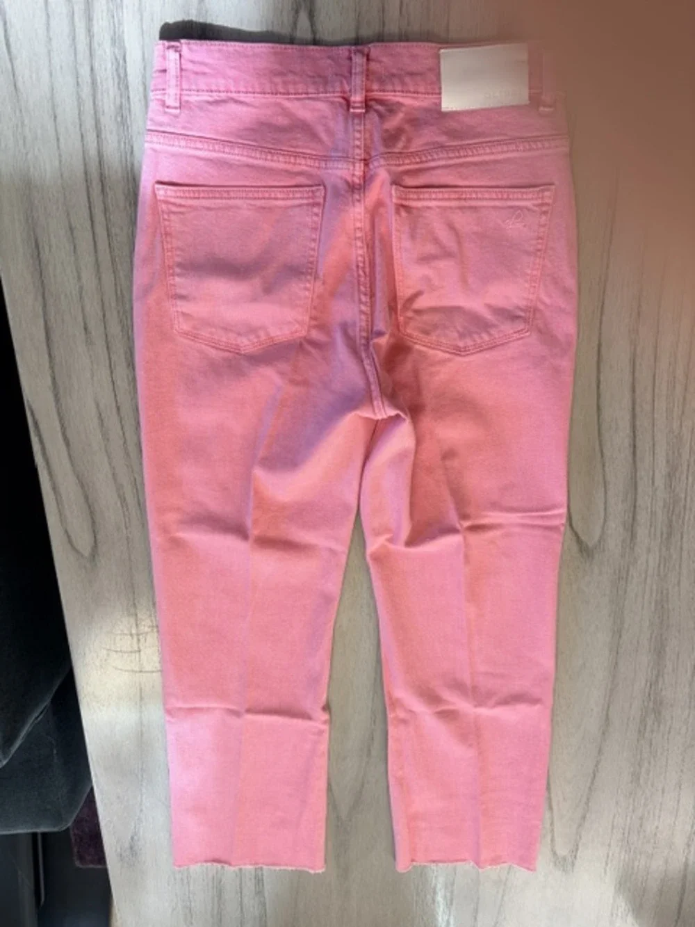 NWOT DL1961 Patti Straight High Rise Vintage Ankle in Flamingo size 27 - Picture 7 of 16